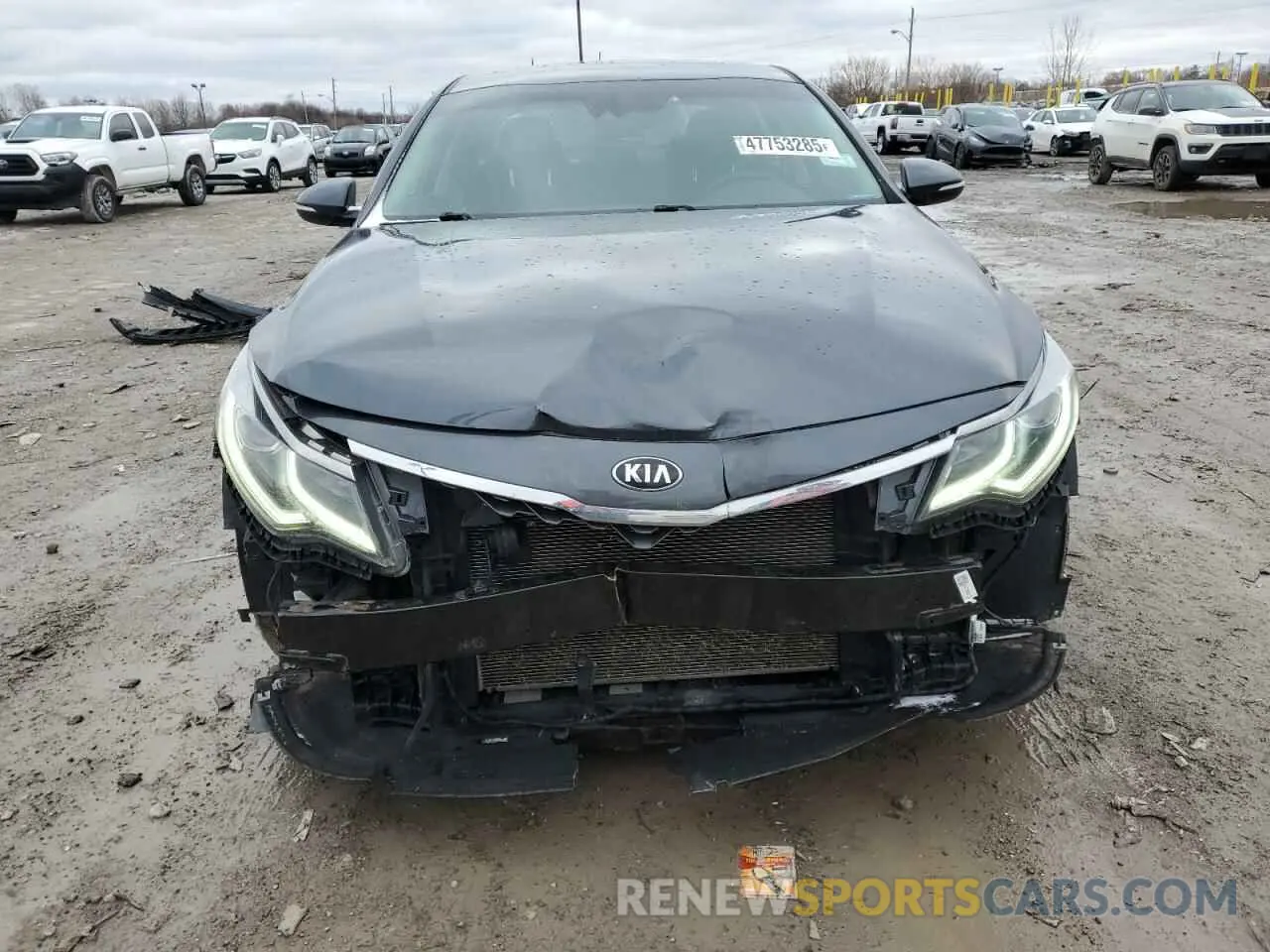 5 fotografías del automóvil dañado 5XXGT4L33LG382871 KIA OPTIMA 2020