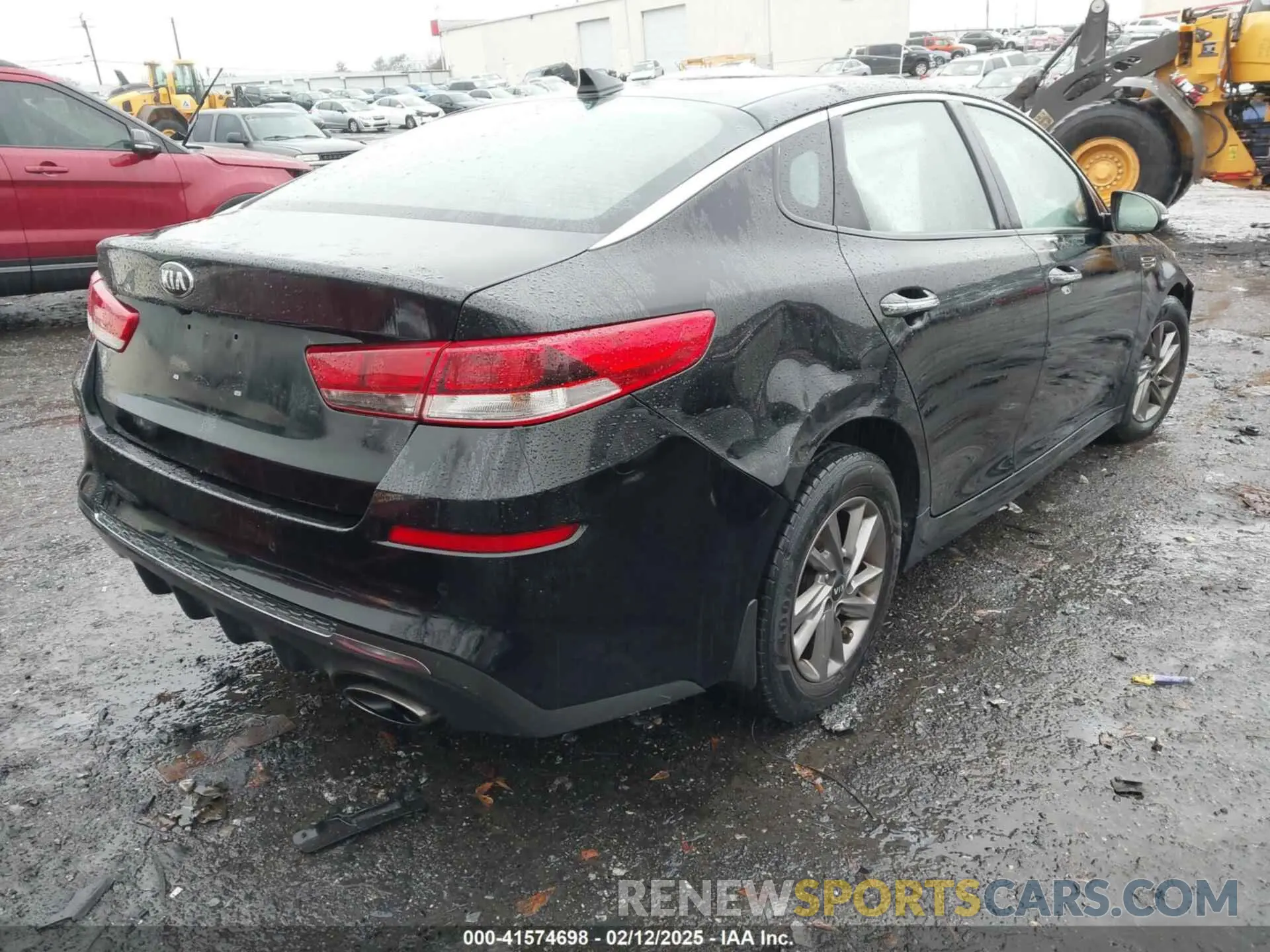 4 fotografías del automóvil dañado 5XXGT4L33LG402522 KIA OPTIMA 2020