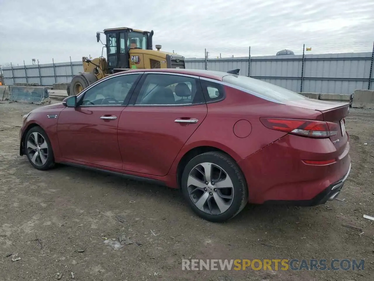 2 fotografías del automóvil dañado 5XXGT4L33LG409583 KIA OPTIMA 2020