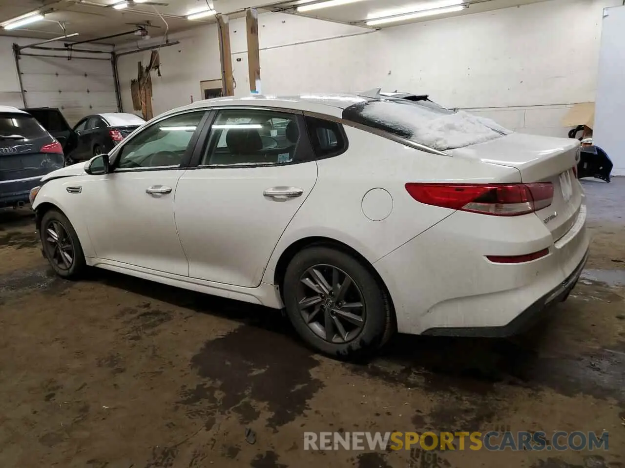2 fotografías del automóvil dañado 5XXGT4L33LG429171 KIA OPTIMA 2020