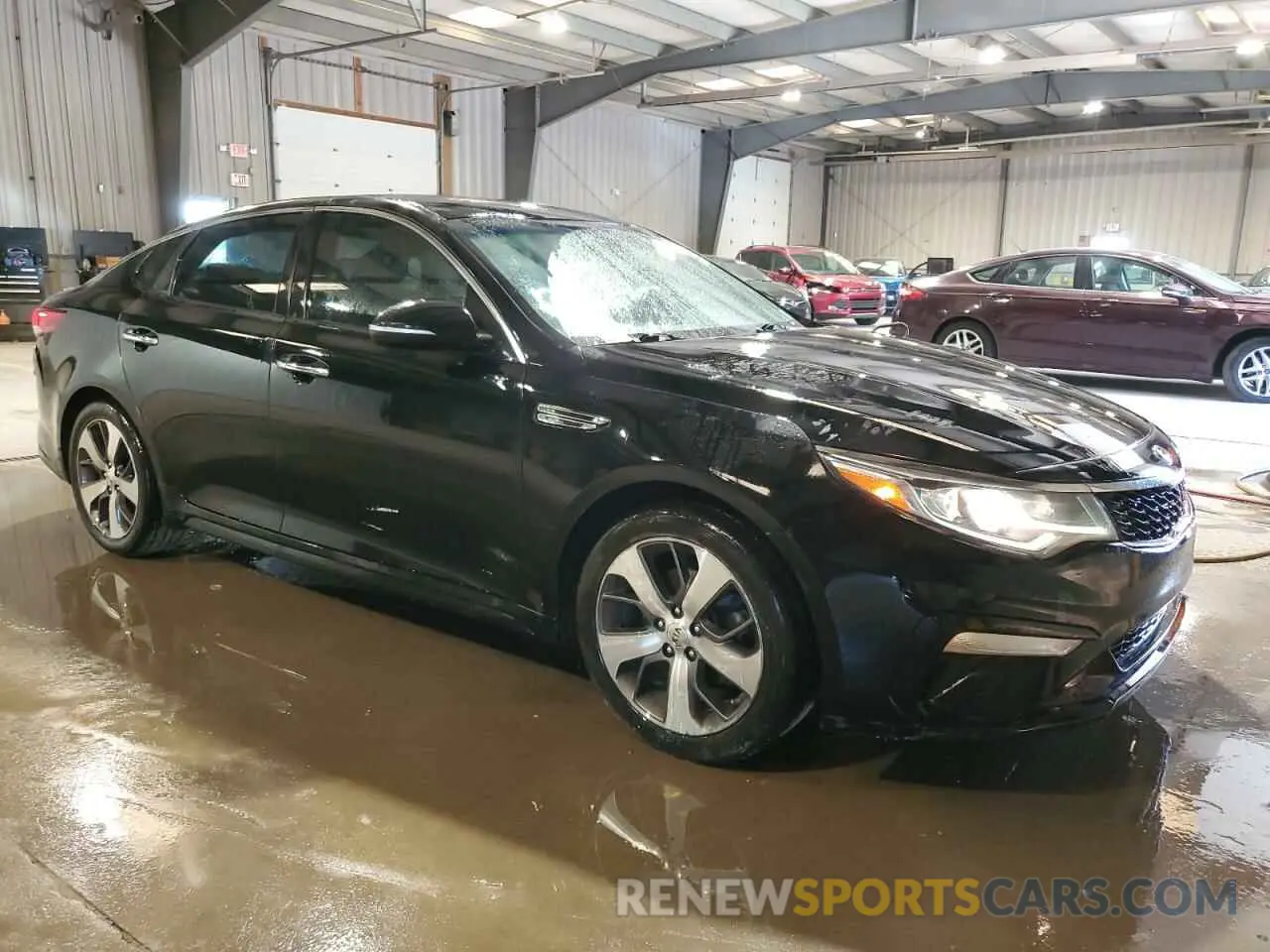 4 fotografías del automóvil dañado 5XXGT4L33LG446388 KIA OPTIMA 2020