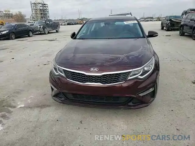 11 fotografías del automóvil dañado 5XXGT4L33LG447041 KIA OPTIMA 2020
