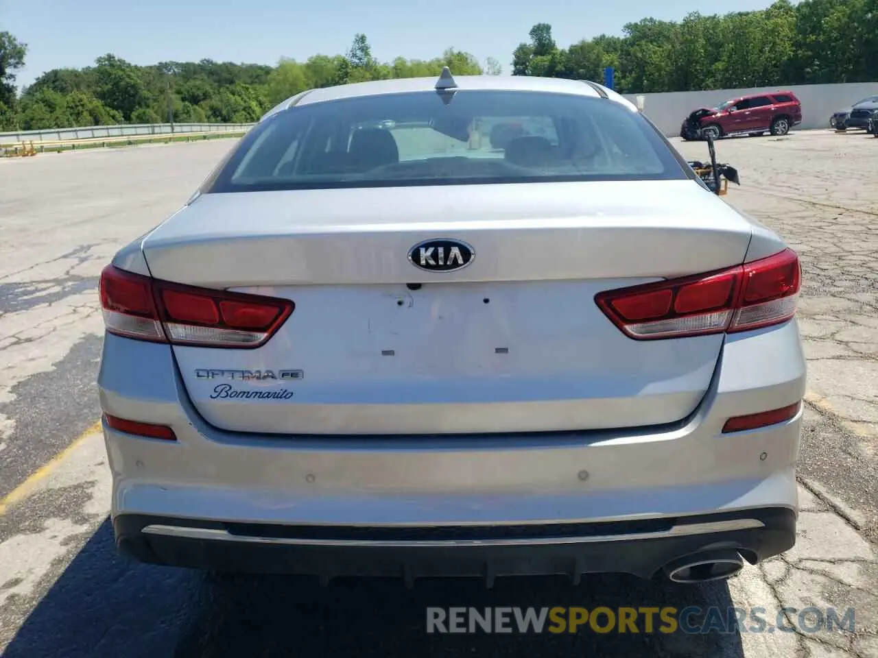 6 fotografías del automóvil dañado 5XXGT4L34LG381745 KIA OPTIMA 2020