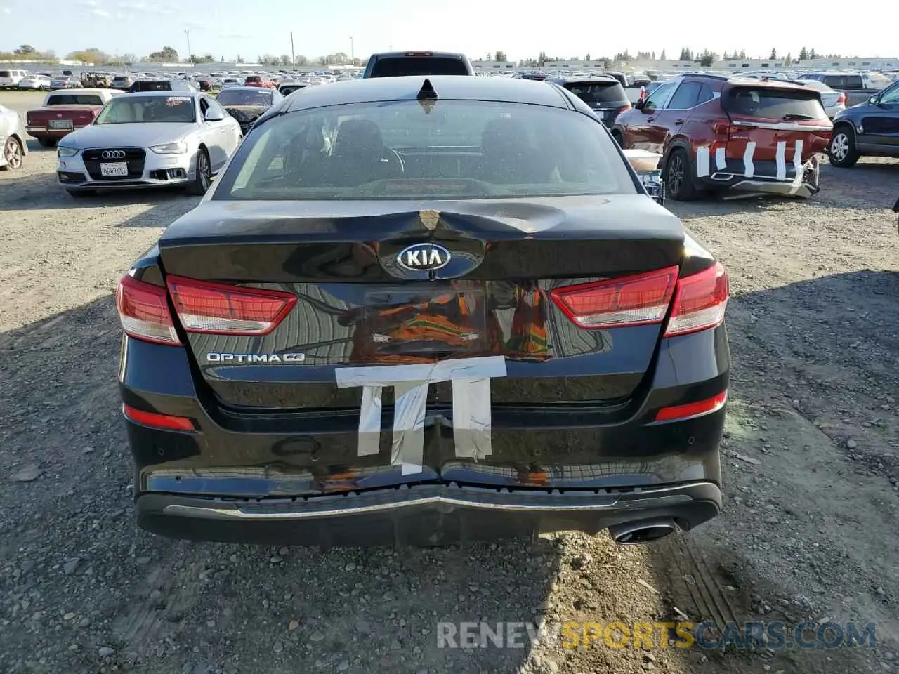 6 fotografías del automóvil dañado 5XXGT4L34LG390462 KIA OPTIMA 2020