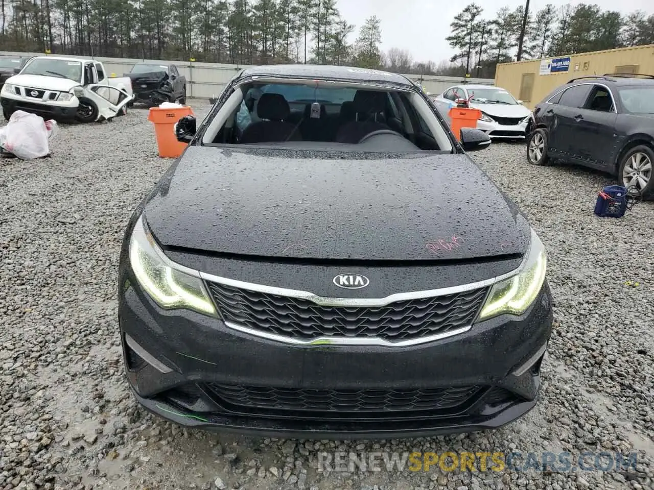 5 fotografías del automóvil dañado 5XXGT4L34LG413982 KIA OPTIMA 2020