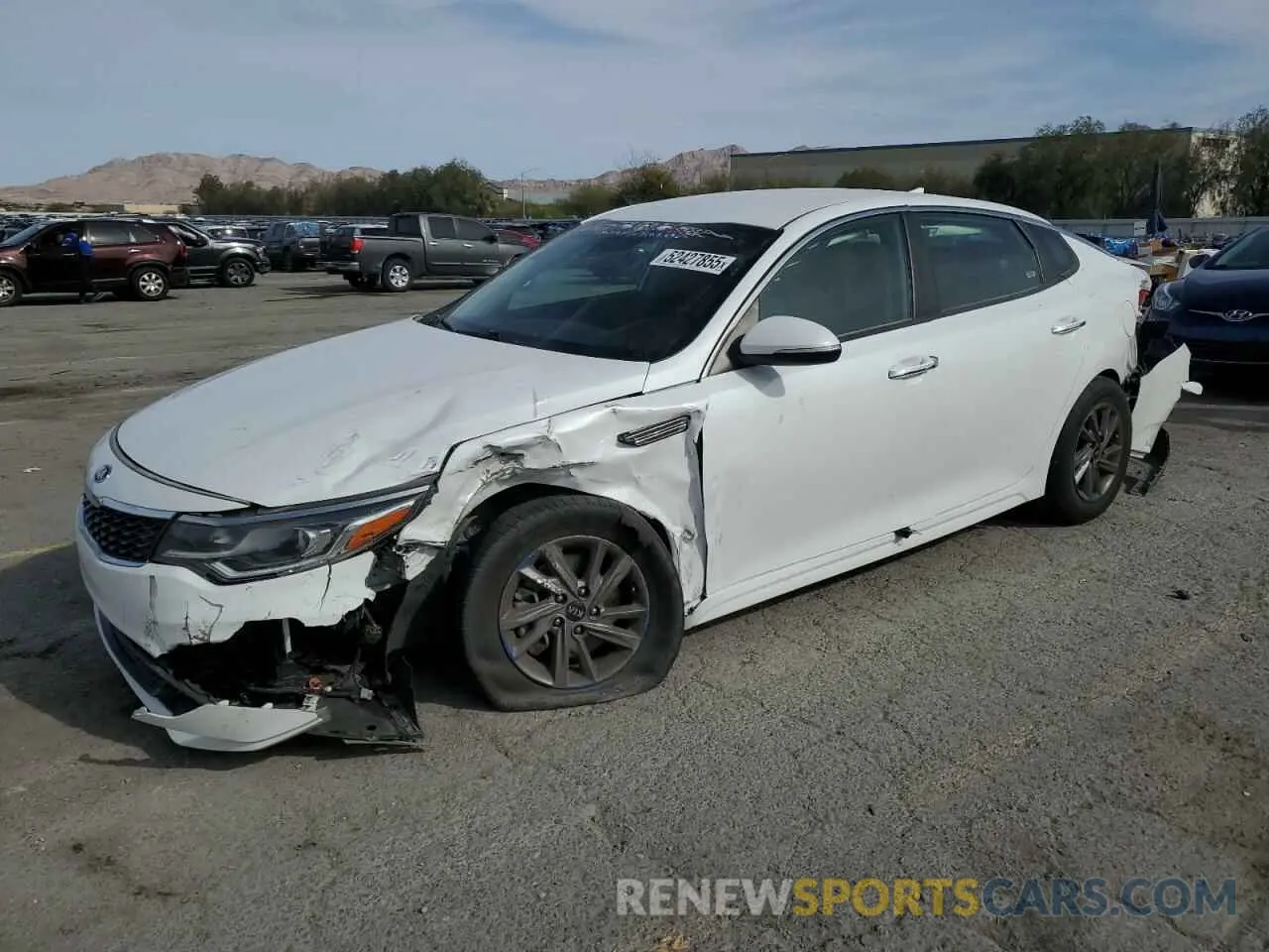 1 fotografías del automóvil dañado 5XXGT4L34LG416588 KIA OPTIMA 2020