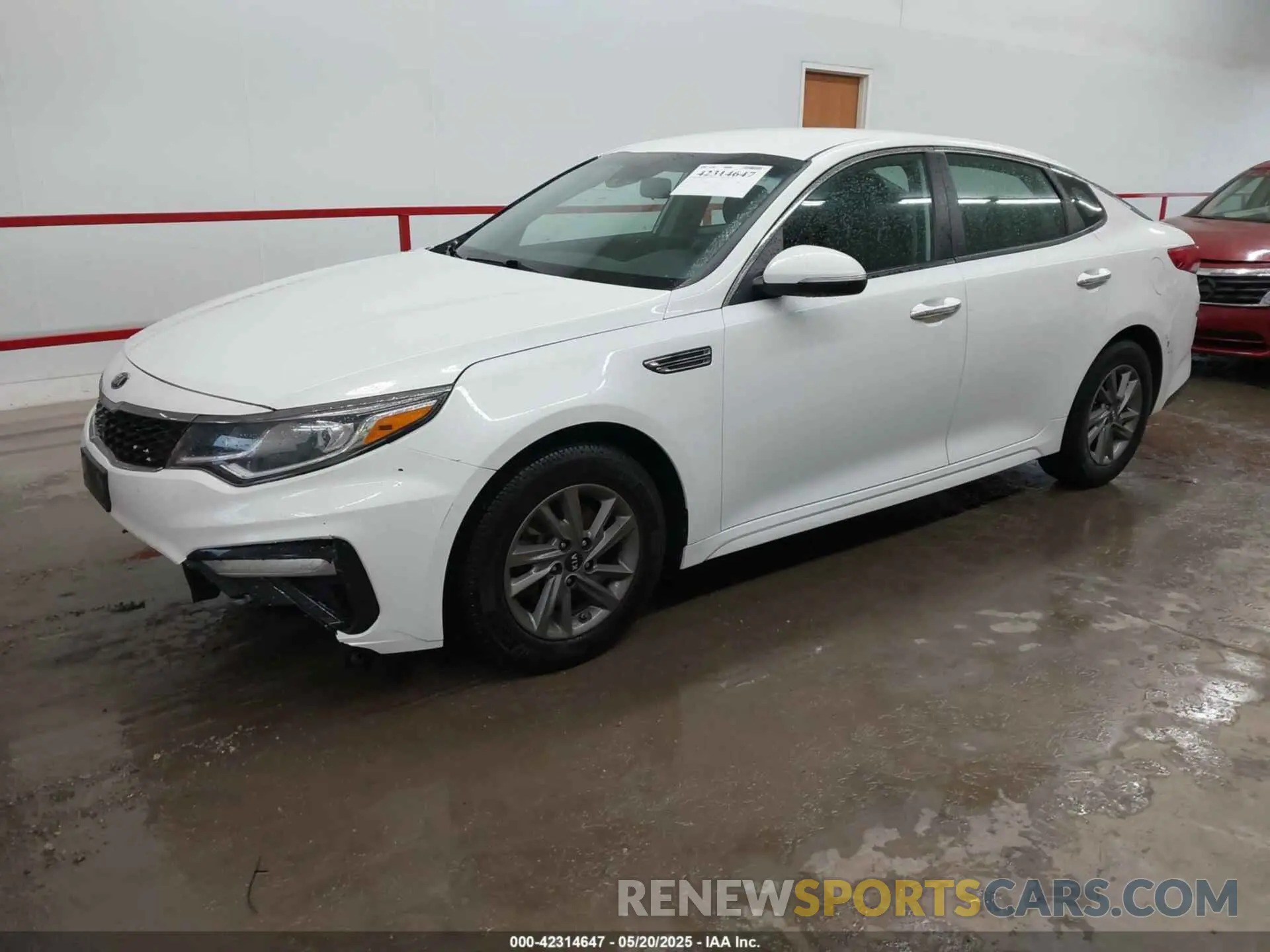 2 fotografías del automóvil dañado 5XXGT4L34LG418924 KIA OPTIMA 2020