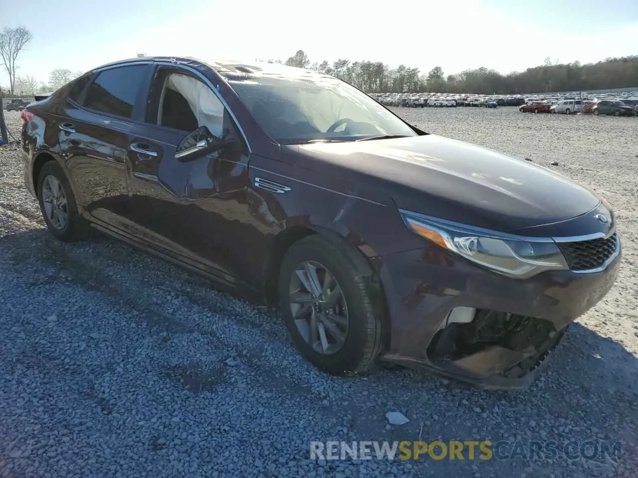 4 fotografías del automóvil dañado 5XXGT4L34LG422388 KIA OPTIMA 2020