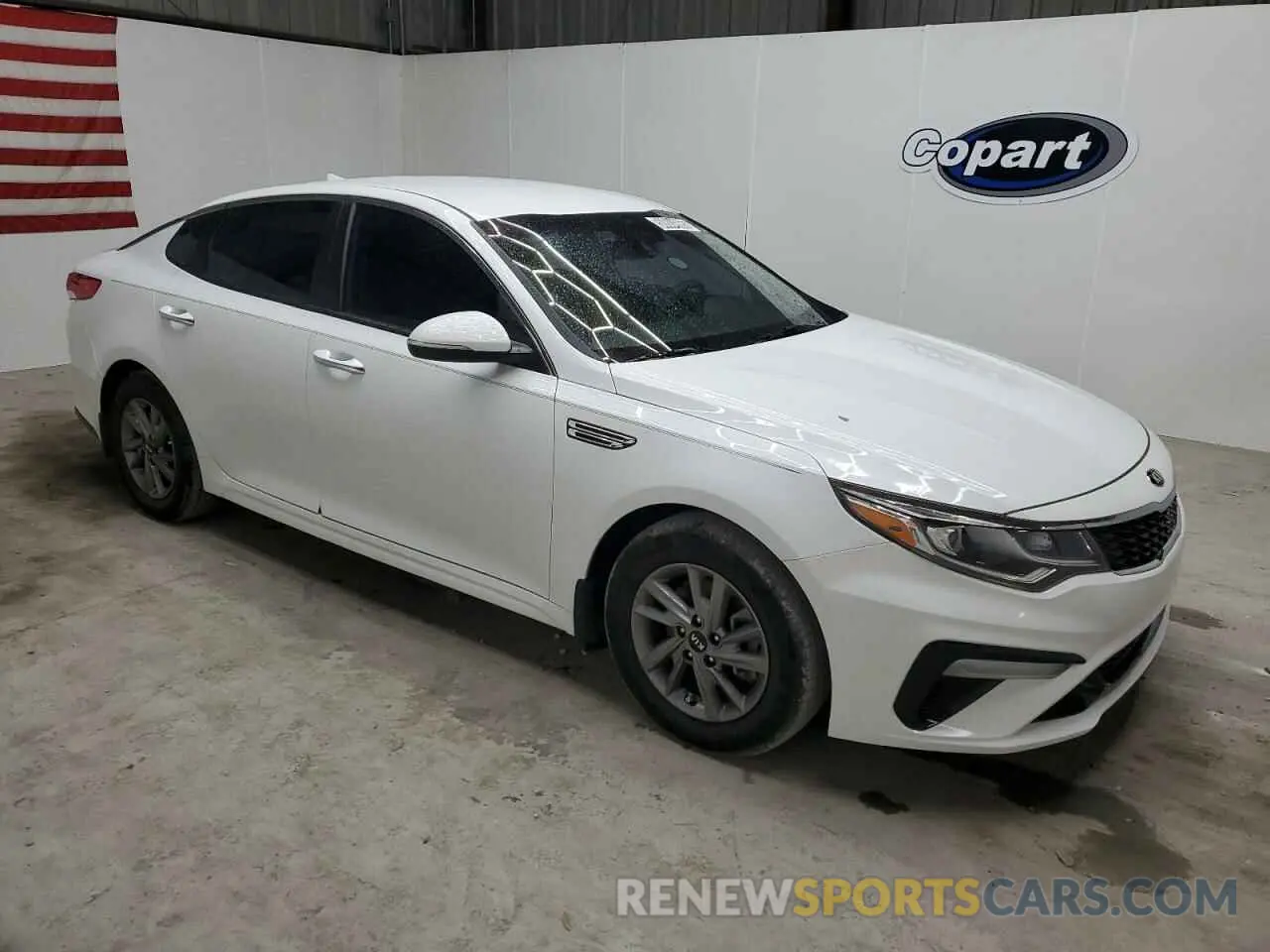 4 fotografías del automóvil dañado 5XXGT4L34LG427574 KIA OPTIMA 2020