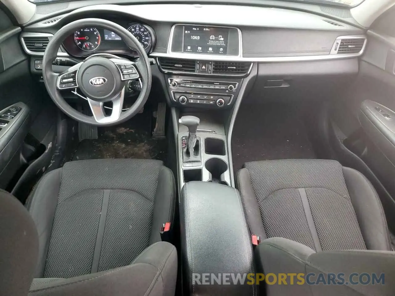 8 fotografías del automóvil dañado 5XXGT4L34LG429132 KIA OPTIMA 2020