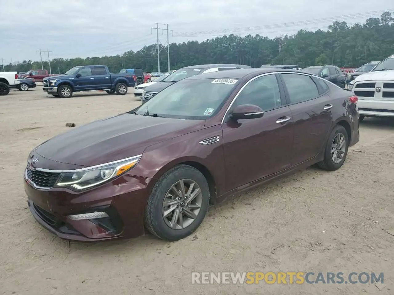 1 fotografías del automóvil dañado 5XXGT4L34LG436761 KIA OPTIMA 2020