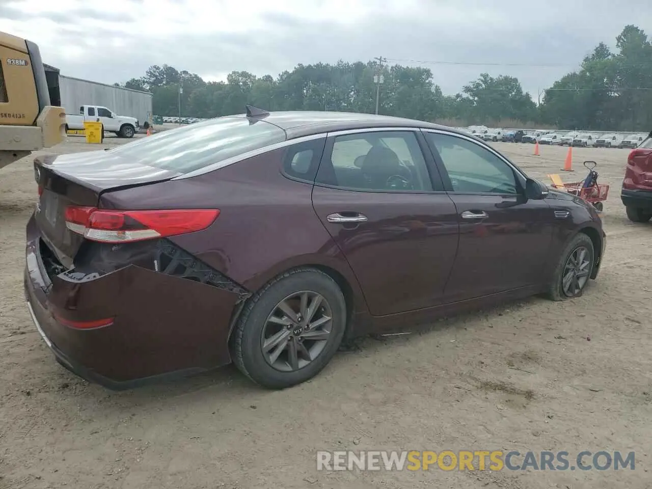 3 fotografías del automóvil dañado 5XXGT4L34LG436761 KIA OPTIMA 2020