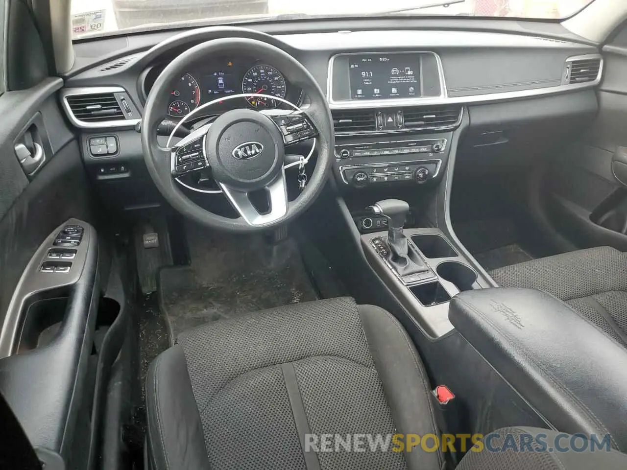 8 fotografías del automóvil dañado 5XXGT4L34LG436761 KIA OPTIMA 2020