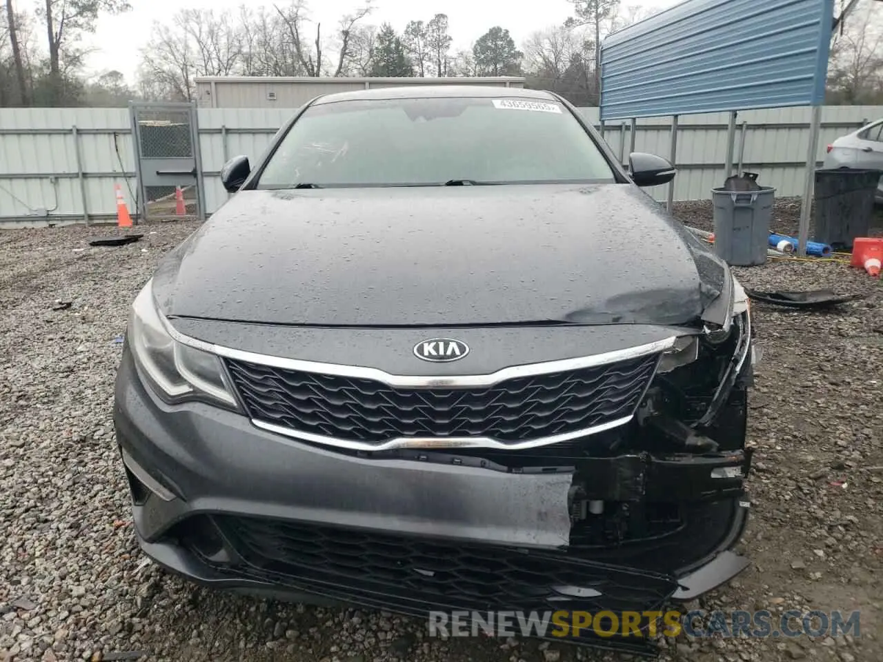 5 fotografías del automóvil dañado 5XXGT4L34LG437702 KIA OPTIMA 2020