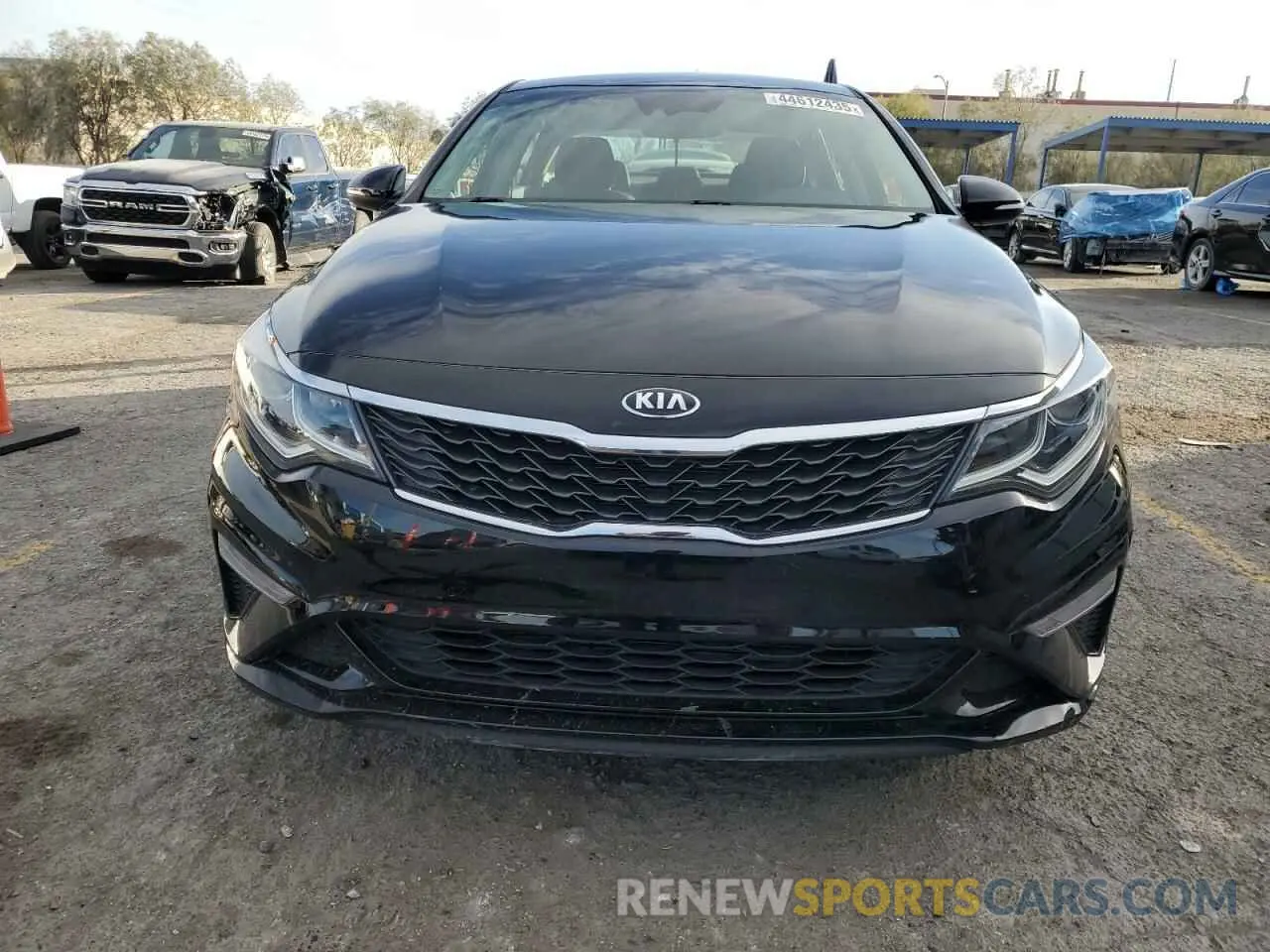 5 fotografías del automóvil dañado 5XXGT4L34LG444147 KIA OPTIMA 2020