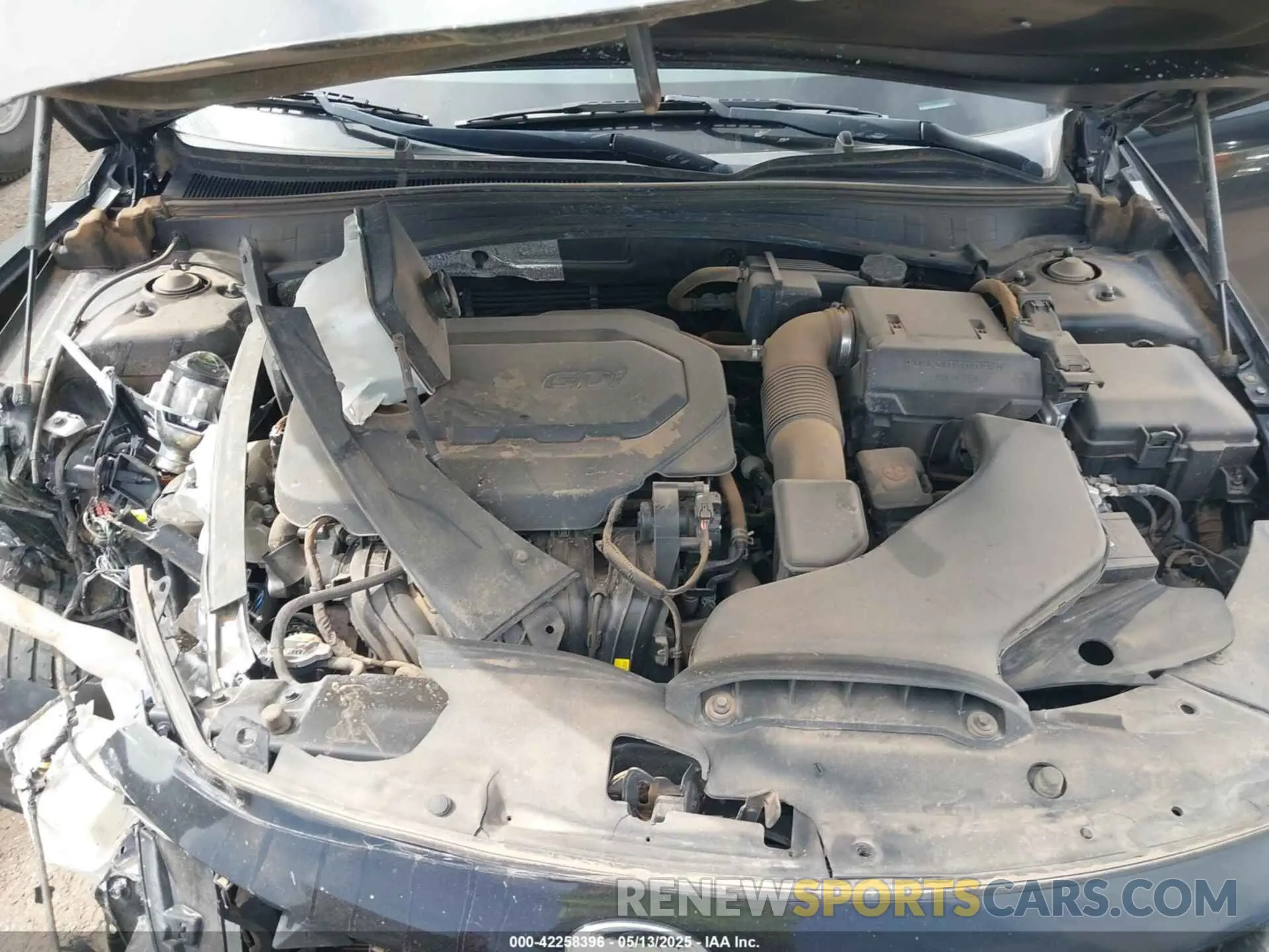 10 fotografías del automóvil dañado 5XXGT4L35LG395007 KIA OPTIMA 2020