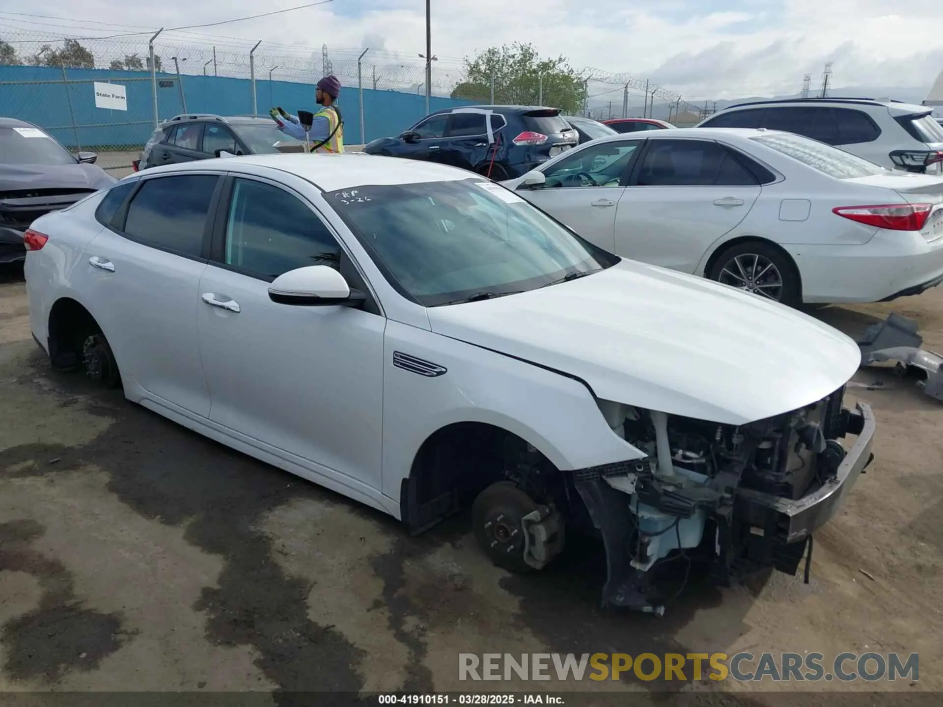 1 fotografías del automóvil dañado 5XXGT4L35LG395766 KIA OPTIMA 2020