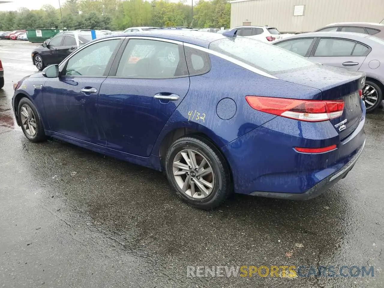 2 fotografías del automóvil dañado 5XXGT4L35LG406748 KIA OPTIMA 2020