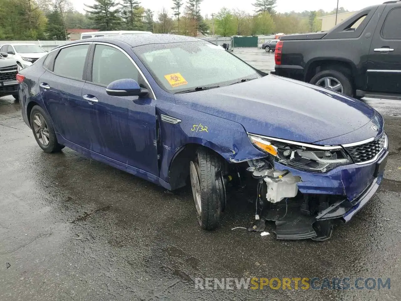 4 fotografías del automóvil dañado 5XXGT4L35LG406748 KIA OPTIMA 2020