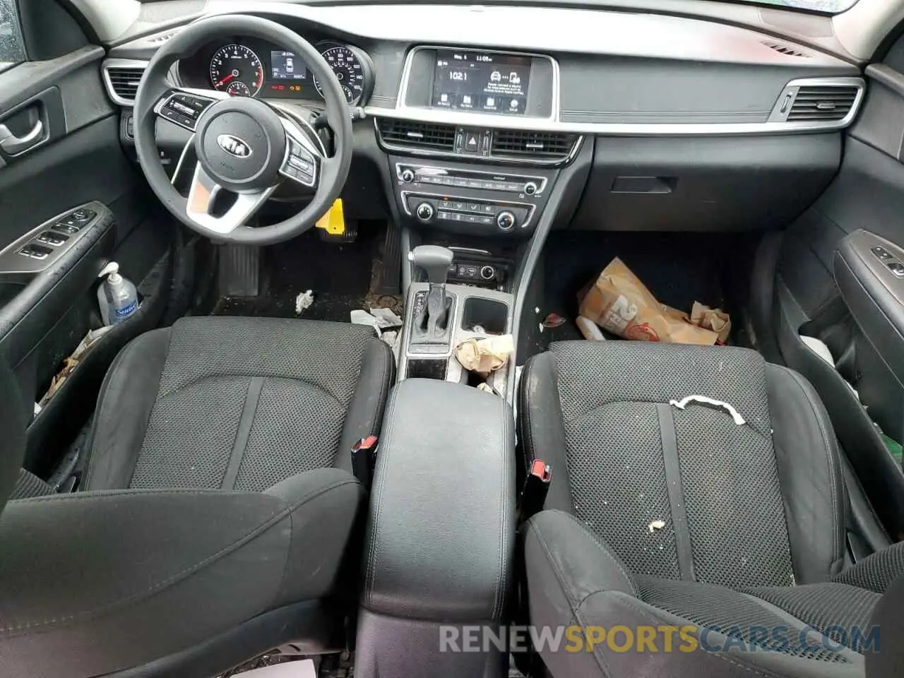 8 fotografías del automóvil dañado 5XXGT4L35LG406748 KIA OPTIMA 2020