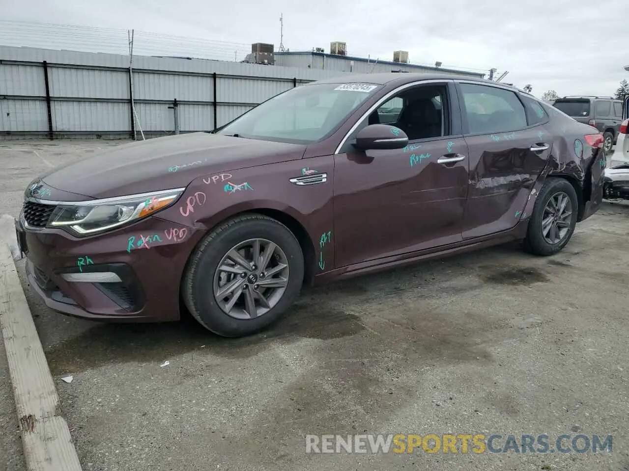 1 fotografías del automóvil dañado 5XXGT4L35LG422478 KIA OPTIMA 2020