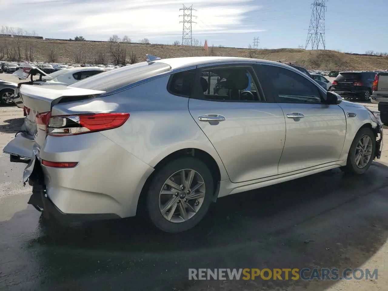 3 fotografías del automóvil dañado 5XXGT4L35LG450121 KIA OPTIMA 2020