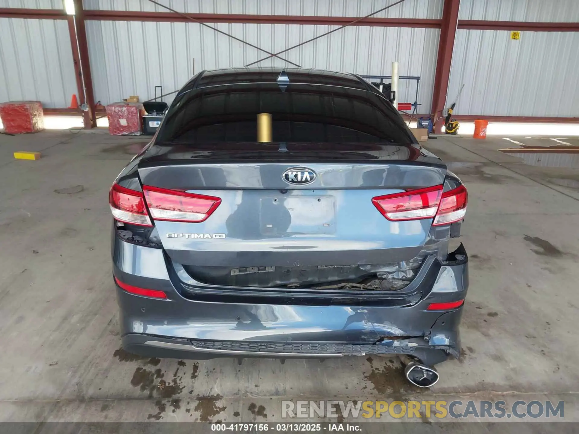 16 fotografías del automóvil dañado 5XXGT4L35LG450412 KIA OPTIMA 2020