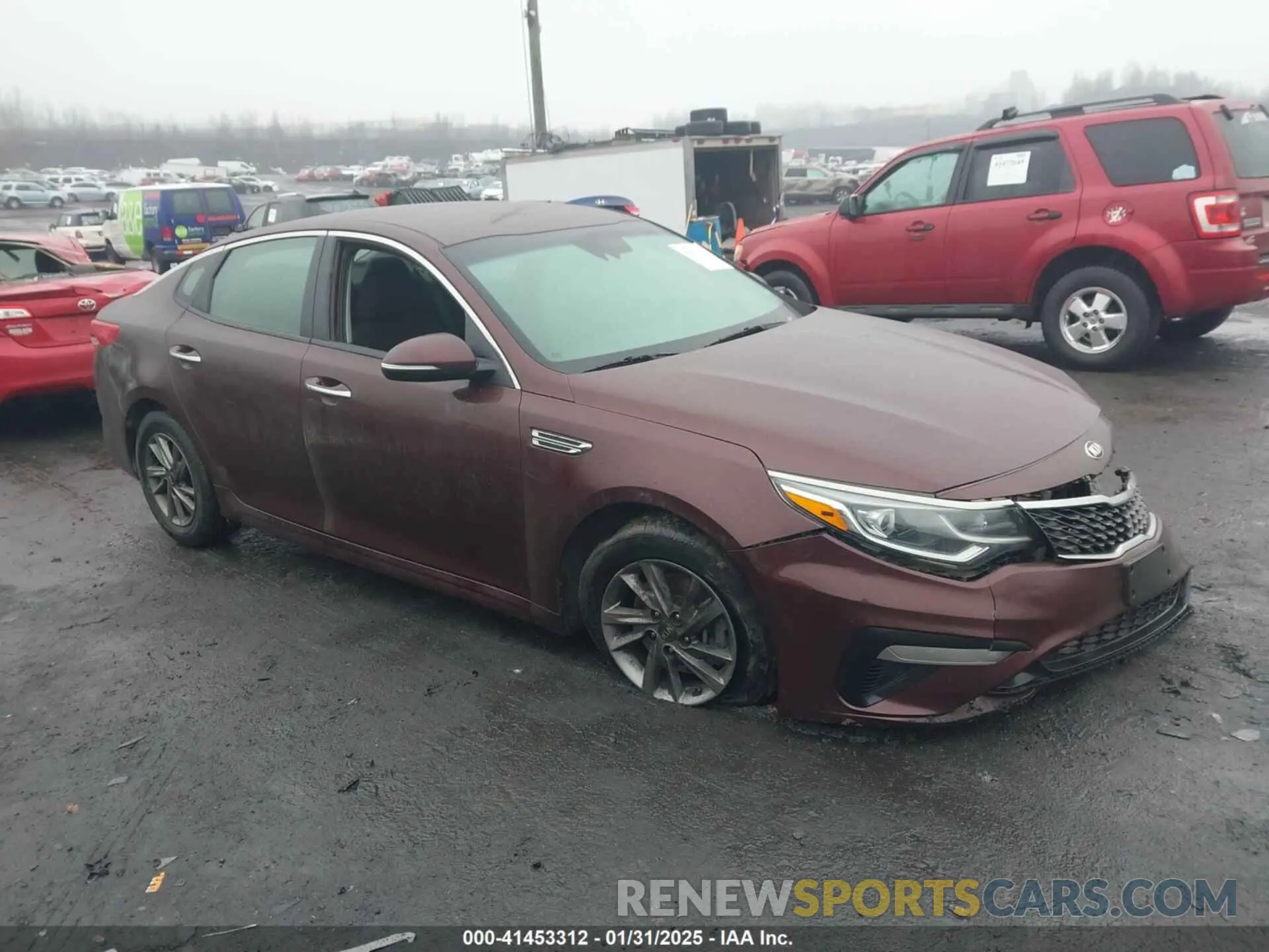 1 fotografías del automóvil dañado 5XXGT4L36LG397896 KIA OPTIMA 2020