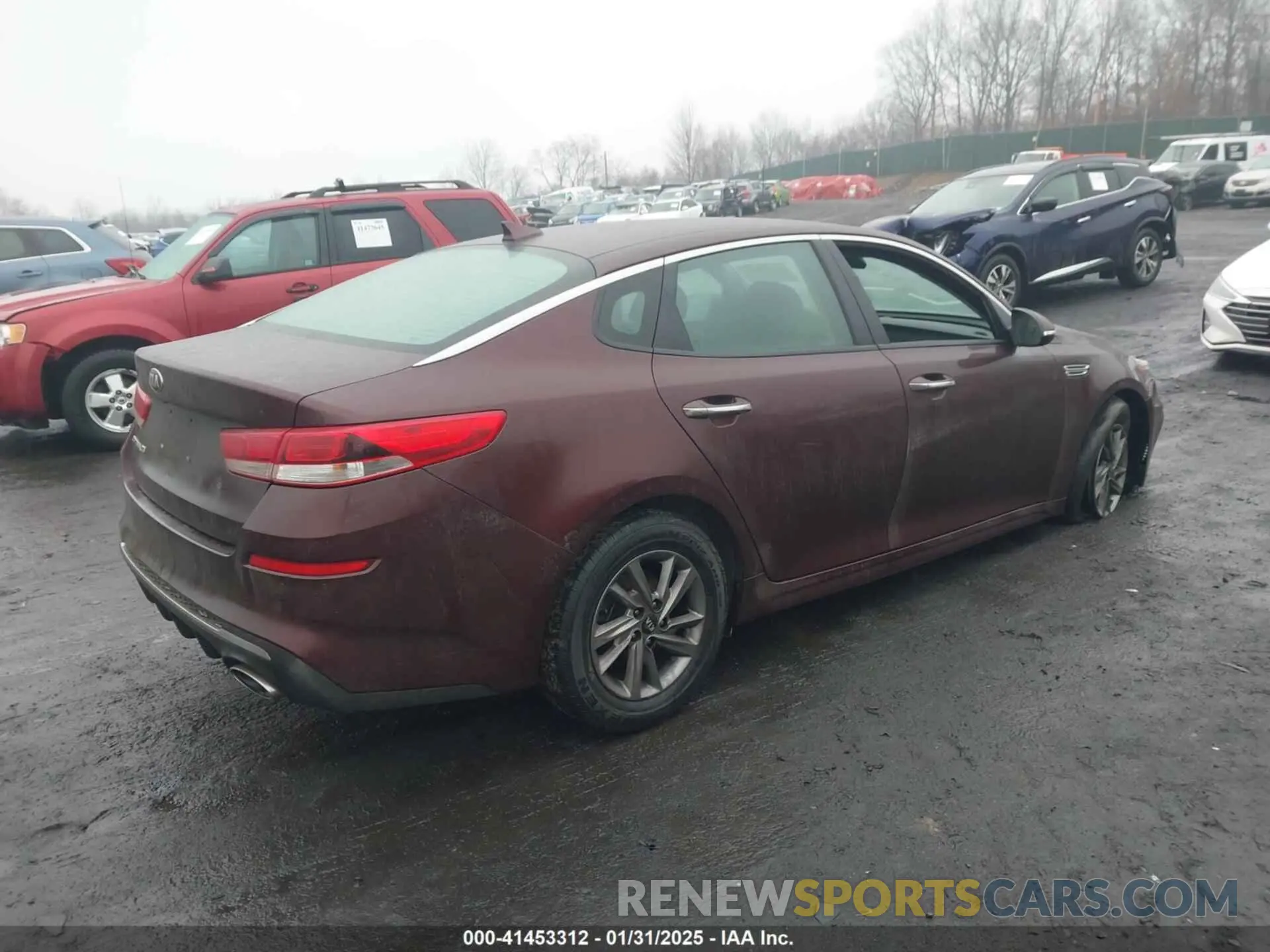 4 fotografías del automóvil dañado 5XXGT4L36LG397896 KIA OPTIMA 2020