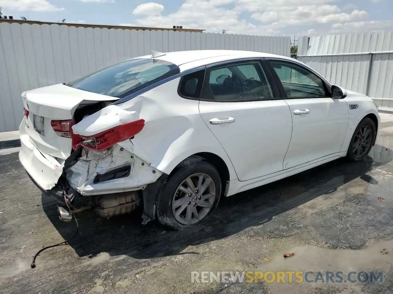 3 fotografías del automóvil dañado 5XXGT4L36LG400974 KIA OPTIMA 2020