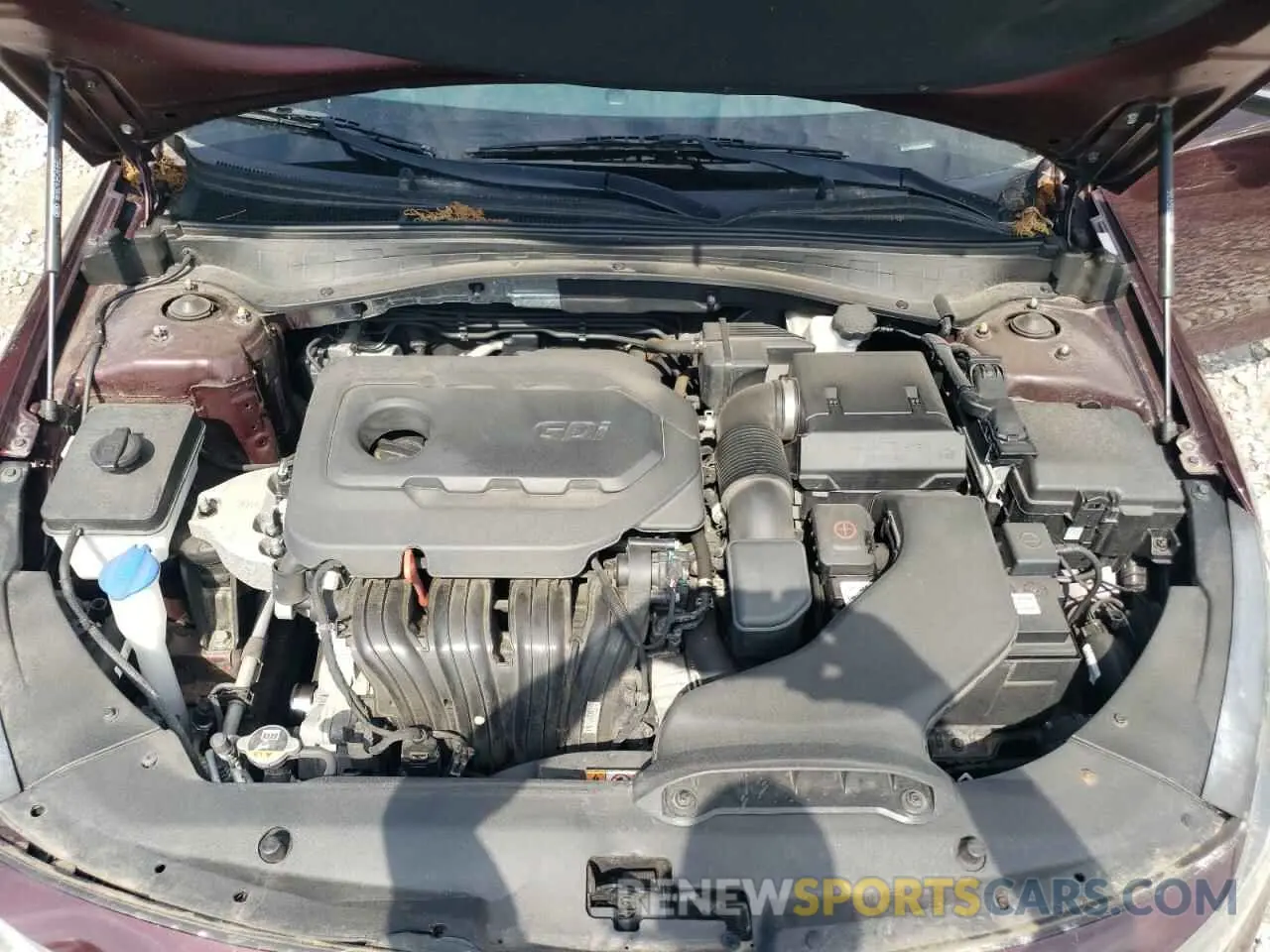 11 fotografías del automóvil dañado 5XXGT4L36LG409674 KIA OPTIMA 2020