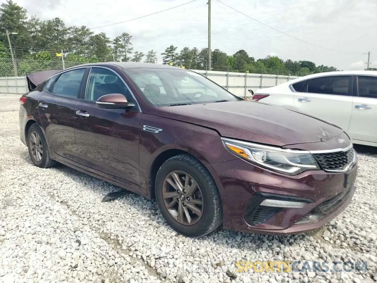 4 fotografías del automóvil dañado 5XXGT4L36LG409674 KIA OPTIMA 2020