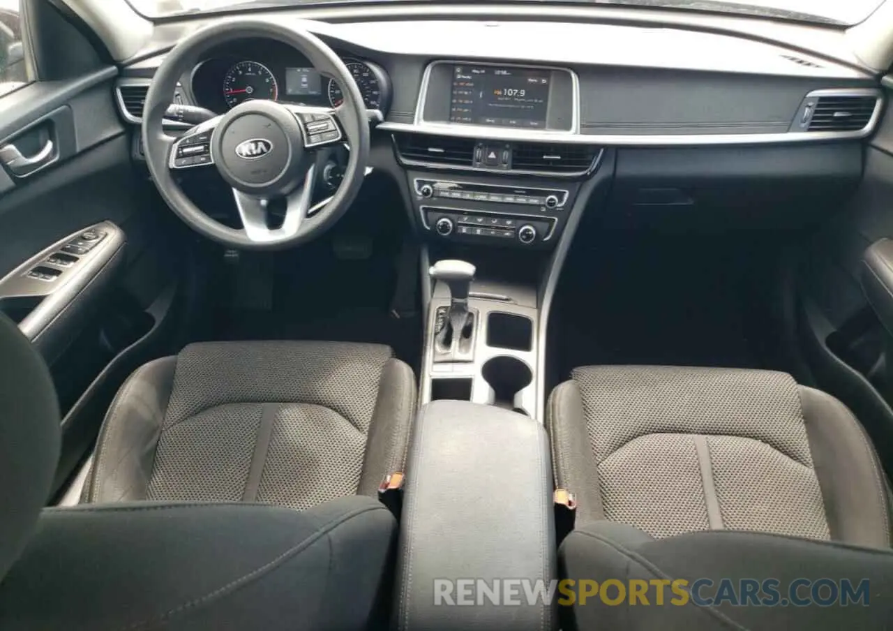 8 fotografías del automóvil dañado 5XXGT4L36LG409674 KIA OPTIMA 2020