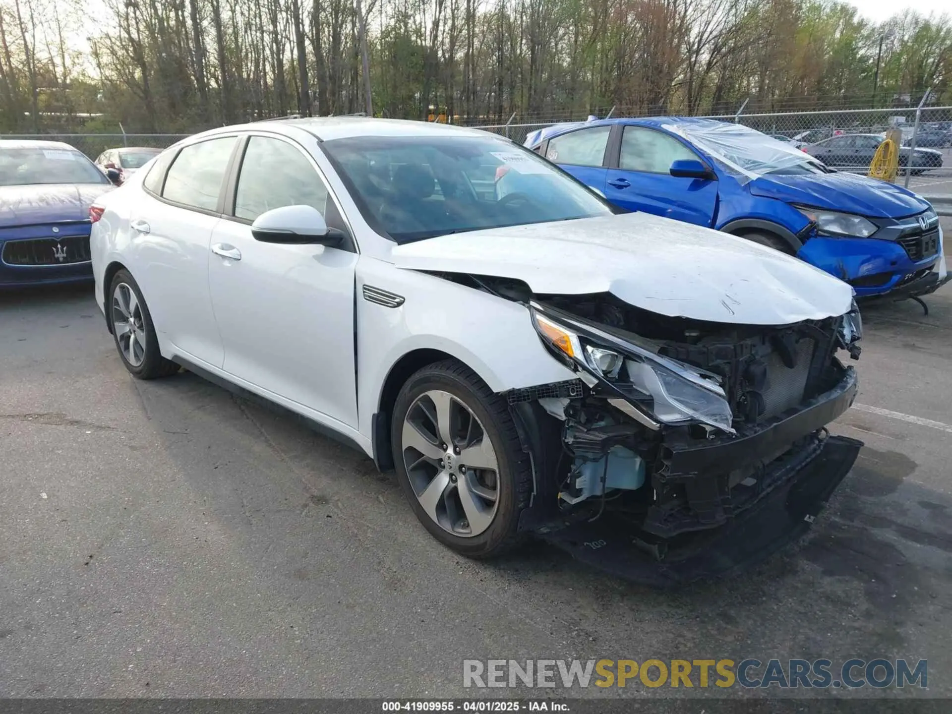 1 fotografías del automóvil dañado 5XXGT4L36LG424207 KIA OPTIMA 2020