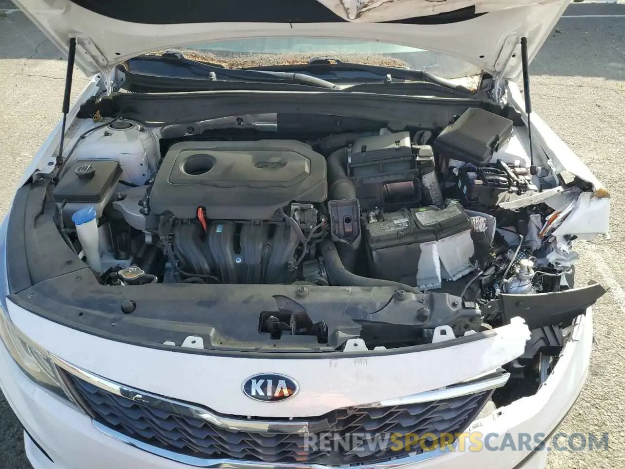 11 fotografías del automóvil dañado 5XXGT4L36LG433280 KIA OPTIMA 2020