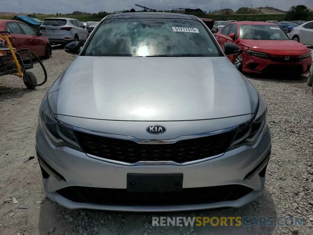 5 fotografías del automóvil dañado 5XXGT4L36LG447566 KIA OPTIMA 2020