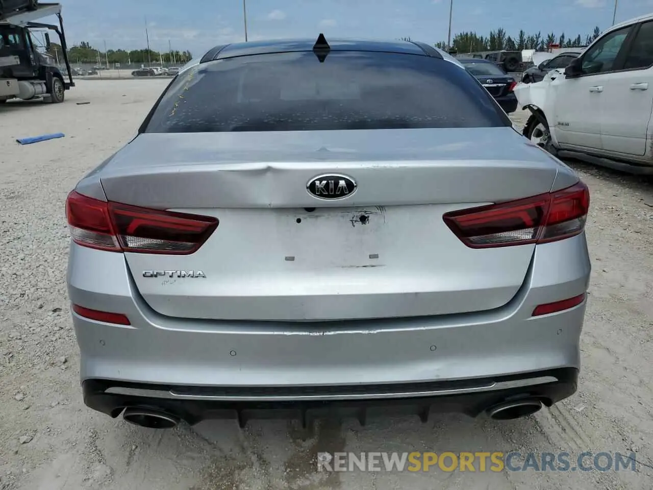 6 fotografías del automóvil dañado 5XXGT4L36LG447566 KIA OPTIMA 2020