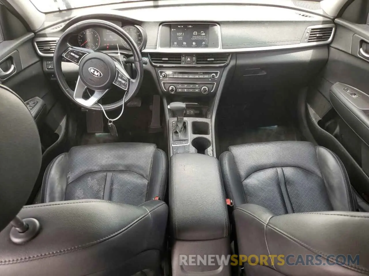 8 fotografías del automóvil dañado 5XXGT4L36LG447566 KIA OPTIMA 2020
