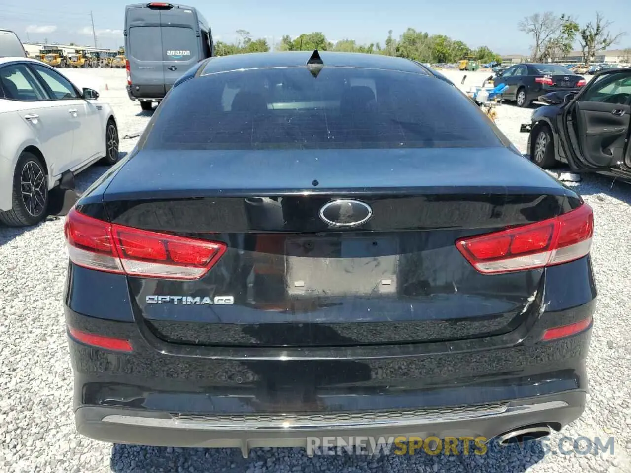 6 fotografías del automóvil dañado 5XXGT4L37LG384798 KIA OPTIMA 2020