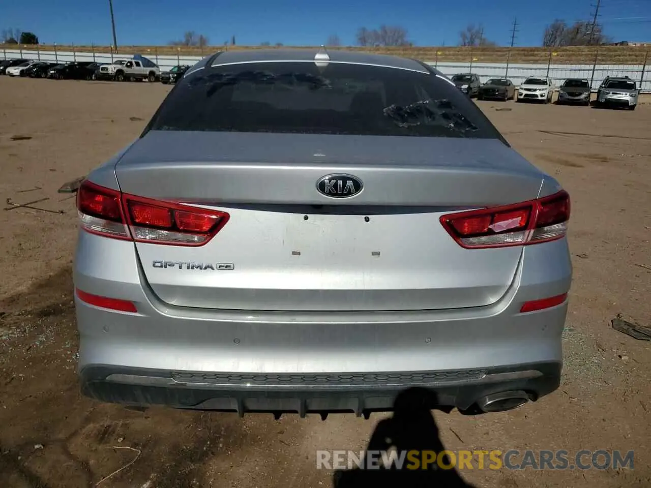 6 fotografías del automóvil dañado 5XXGT4L37LG392349 KIA OPTIMA 2020