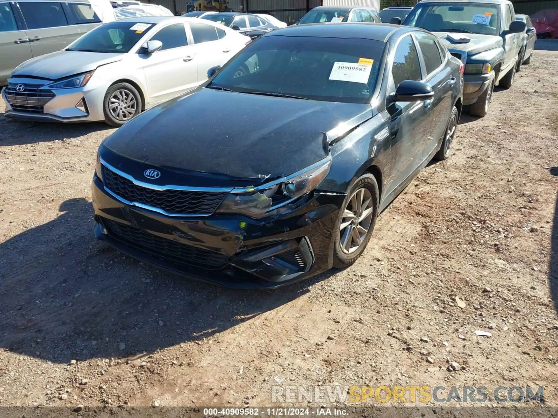 6 fotografías del automóvil dañado 5XXGT4L37LG399043 KIA OPTIMA 2020