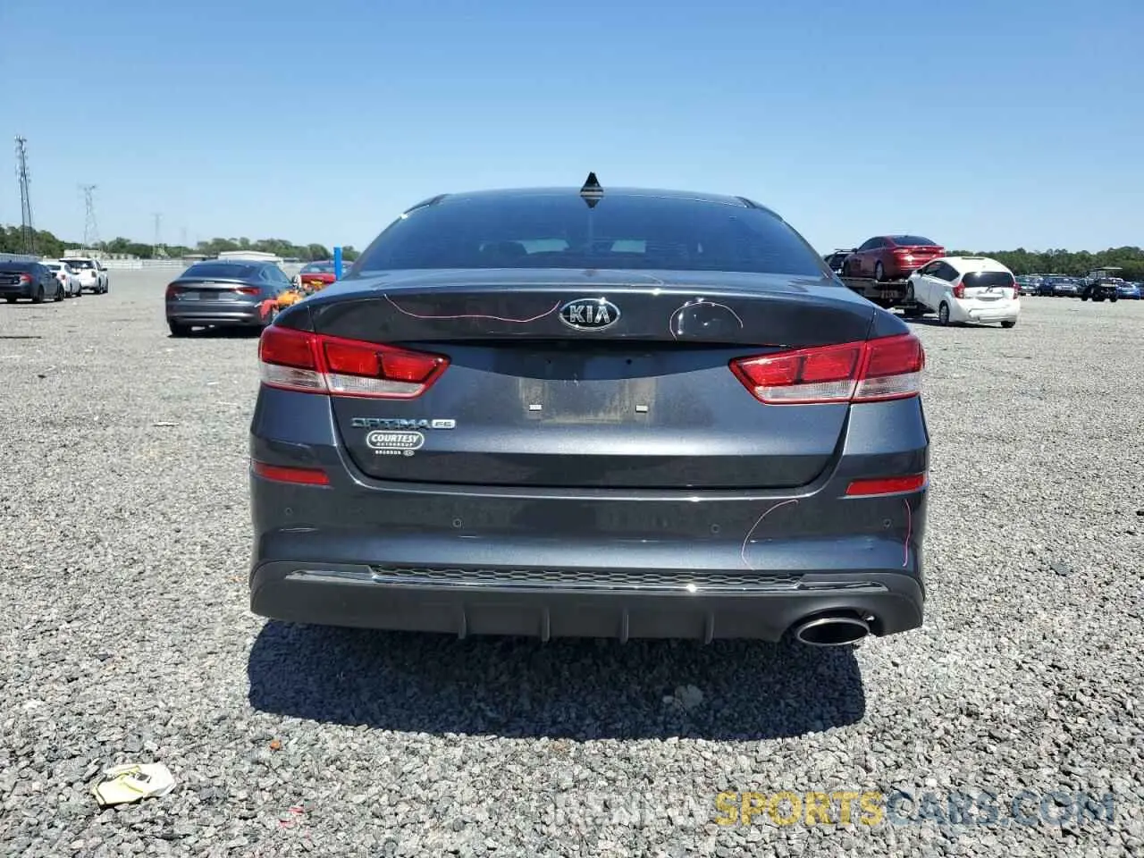 6 fotografías del automóvil dañado 5XXGT4L37LG422322 KIA OPTIMA 2020