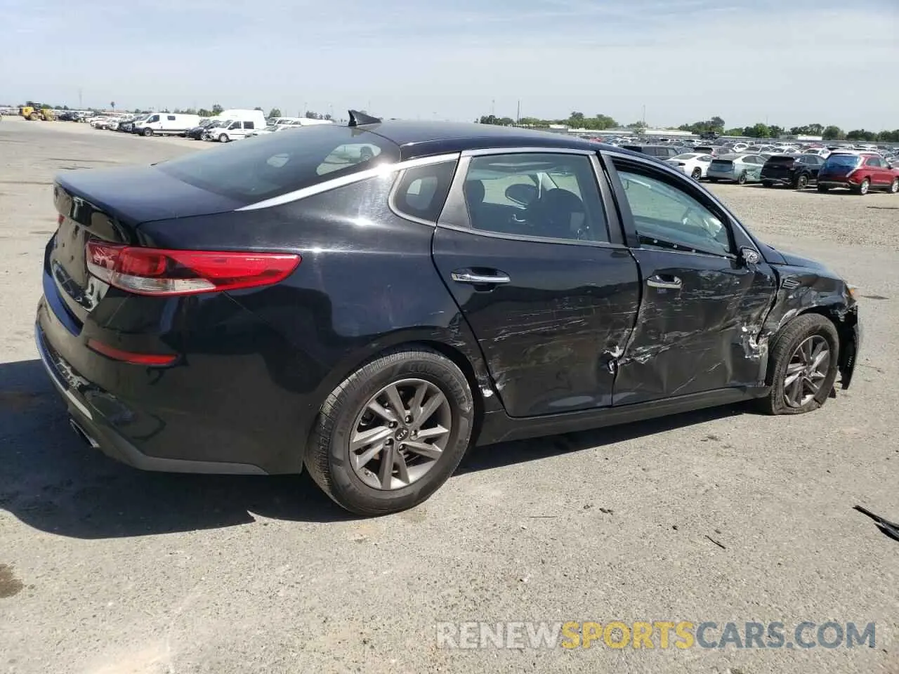 3 fotografías del automóvil dañado 5XXGT4L37LG423406 KIA OPTIMA 2020