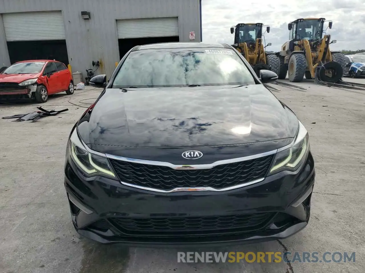 5 fotografías del automóvil dañado 5XXGT4L37LG432624 KIA OPTIMA 2020