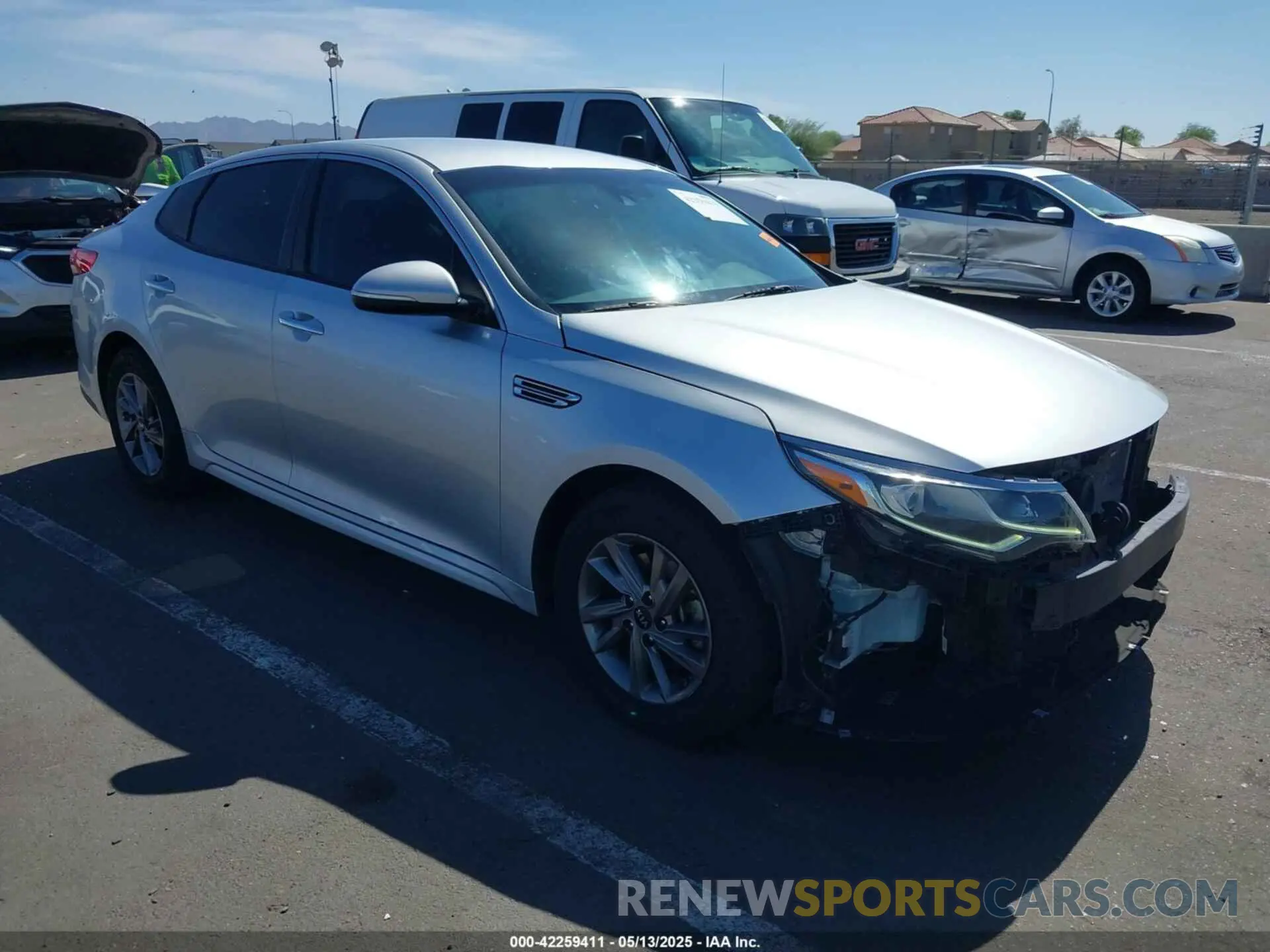 1 fotografías del automóvil dañado 5XXGT4L37LG442134 KIA OPTIMA 2020