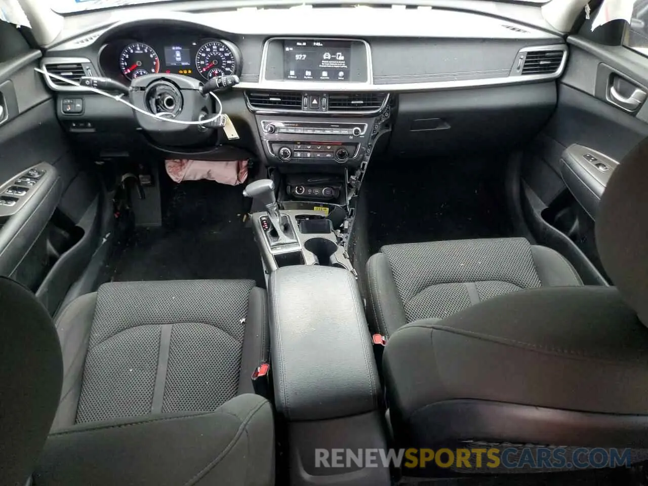 8 fotografías del automóvil dañado 5XXGT4L38LG380646 KIA OPTIMA 2020