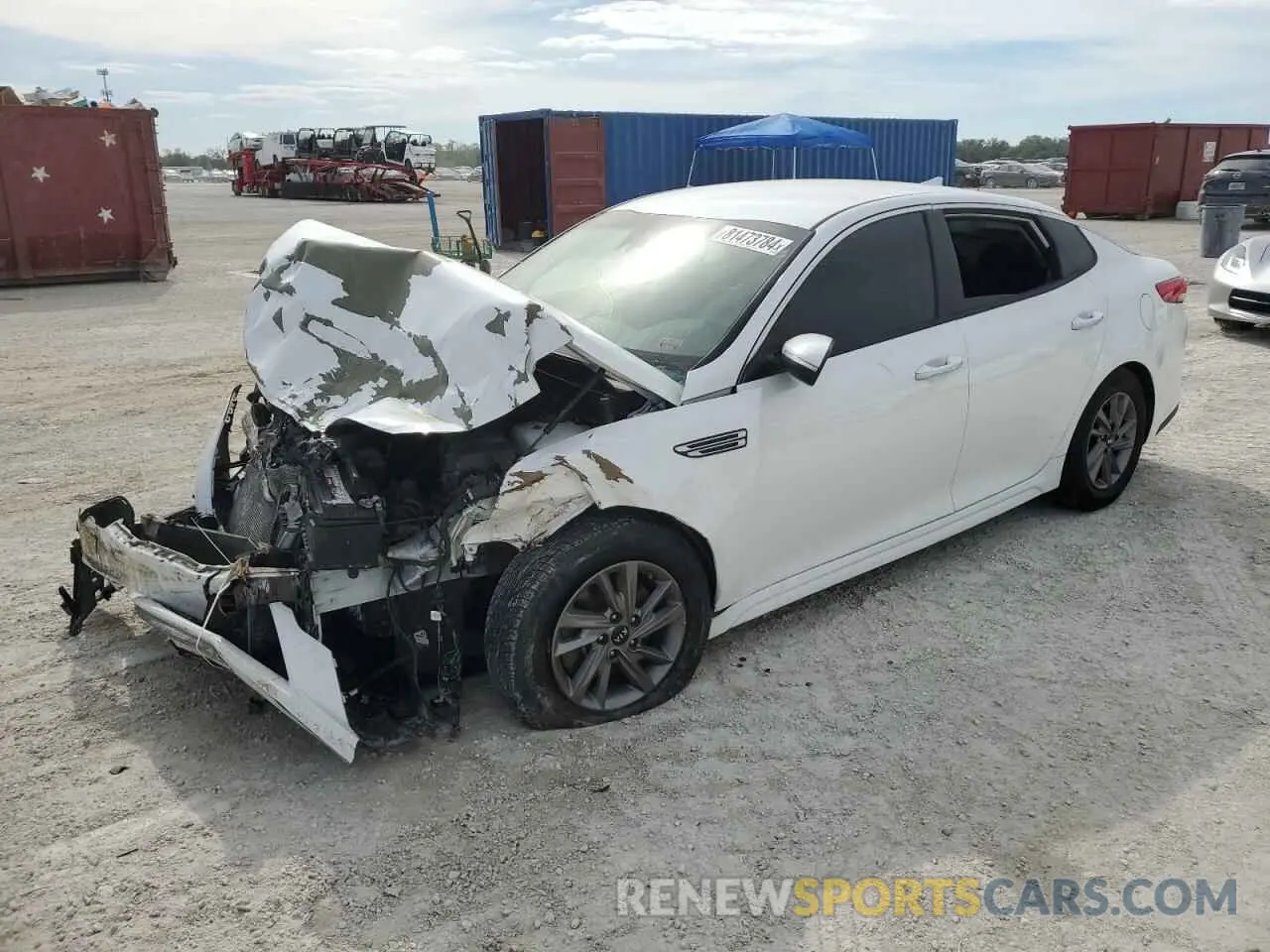 1 fotografías del automóvil dañado 5XXGT4L38LG381912 KIA OPTIMA 2020