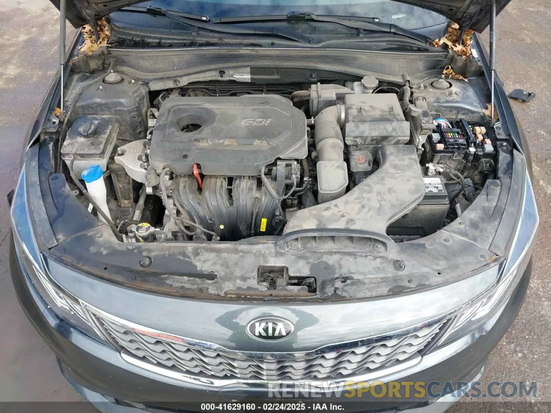 10 fotografías del automóvil dañado 5XXGT4L38LG387015 KIA OPTIMA 2020