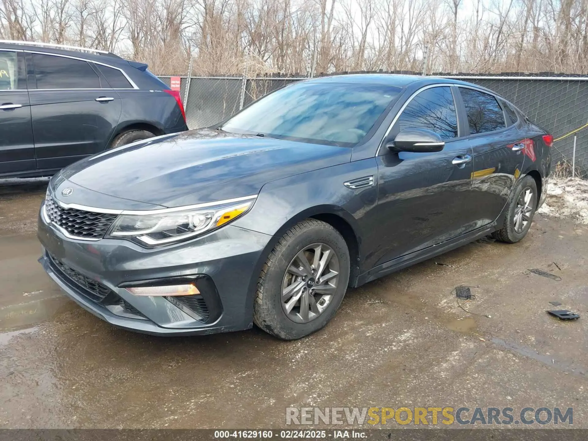 2 fotografías del automóvil dañado 5XXGT4L38LG387015 KIA OPTIMA 2020