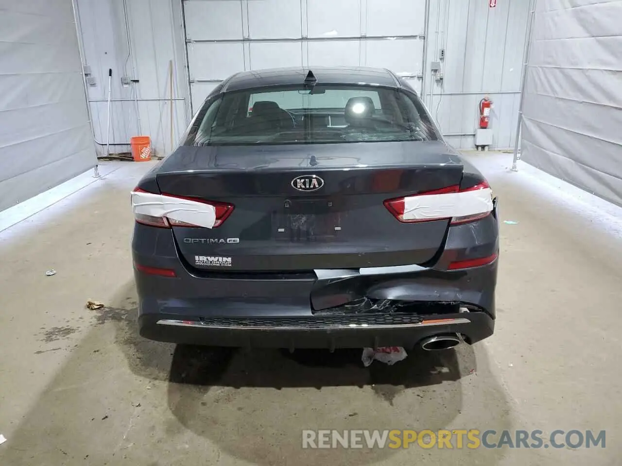 6 fotografías del automóvil dañado 5XXGT4L38LG390433 KIA OPTIMA 2020